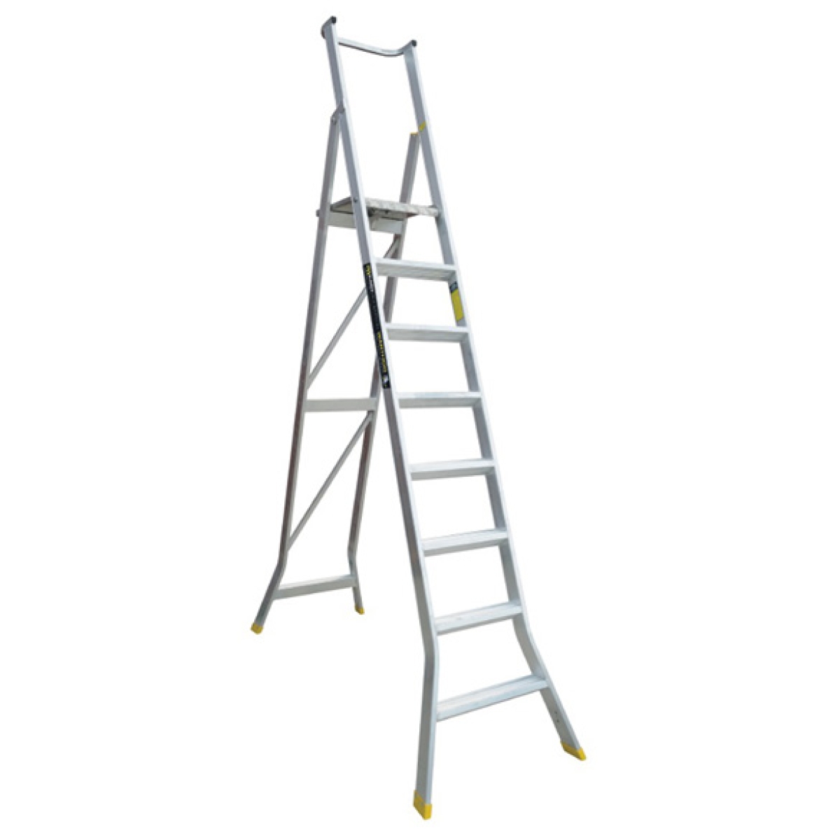 Easy Access Warthog Welded Platform Ladder 8-Step 2.26m