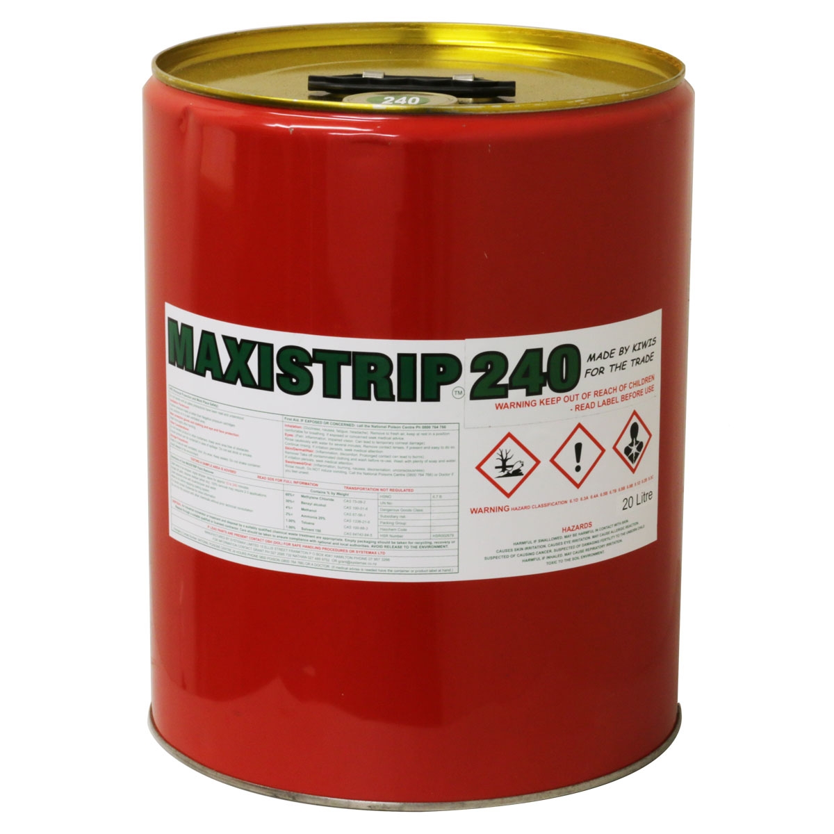 Maxistrip 240 Chemical Paint Stripper 20L