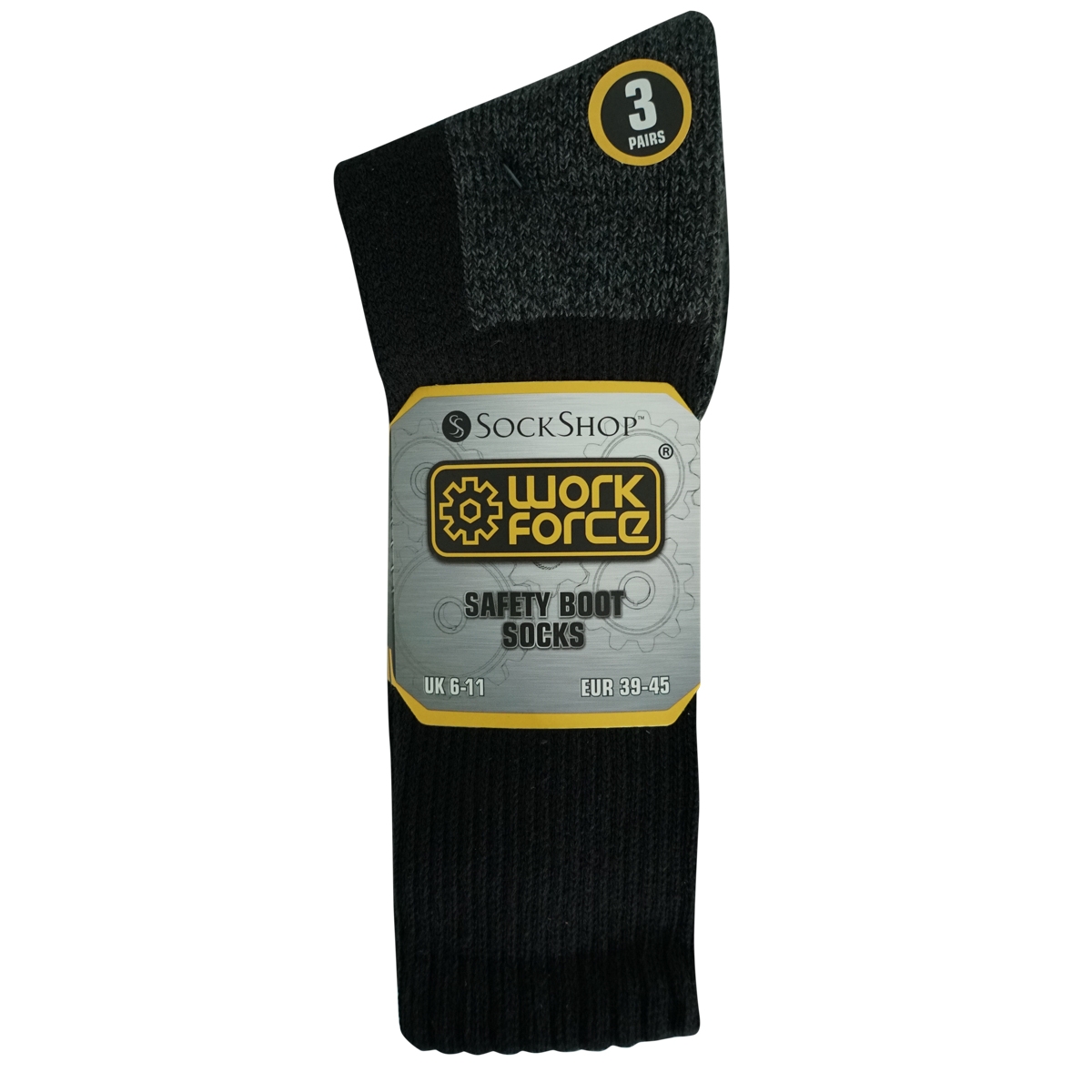 WorkForce Safety Boot Socks (3 Pairs)