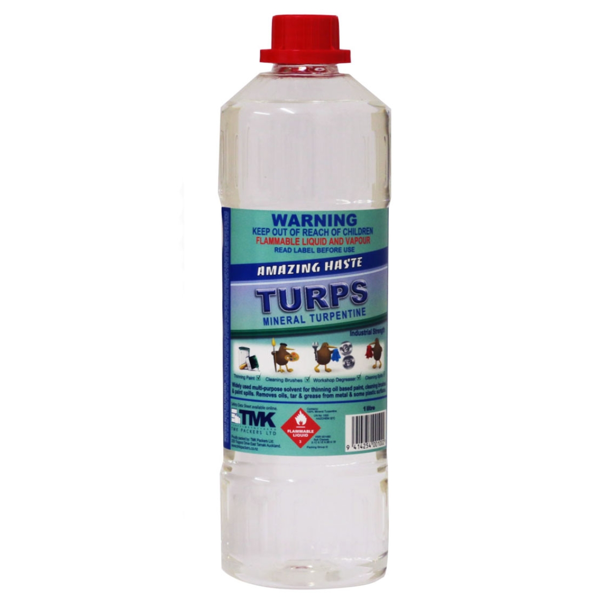 Mineral Turpentine (Turps) 1L