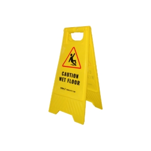 A-Frame Caution Wet Floor Floor Sign