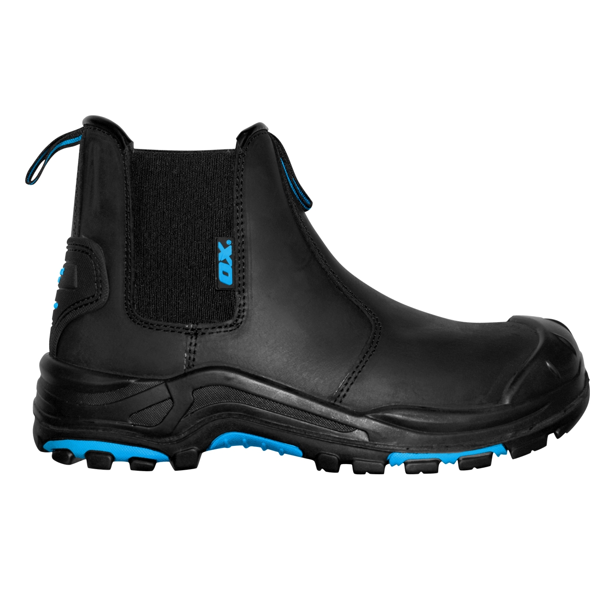 Ox Tools Slip-On Safety Boot Black