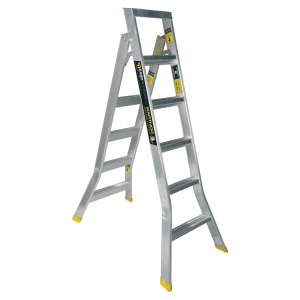 Easy Access Warthog Step/Extension Ladder 6-Step 1.8-3.3m