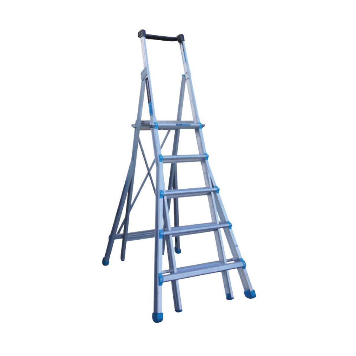 Easy Access Adjustable Platform Ladder 5-9 Step