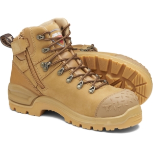 John Bull Bronco 3.0 5in Side Zip Safety Boots Wheat