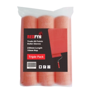 Redfyn All Paints Roller Sleeve 230mm x 10mm (3 Pack)