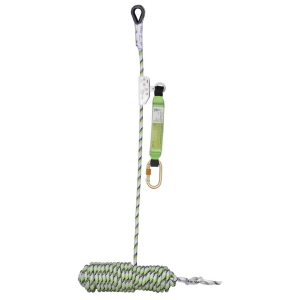 QSI 30m Guided Fall Arrester on Flexible Anch. Line w/ Energy Absorb Block - QSI (RG2004)