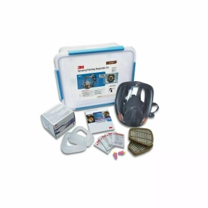 3M 6851 Spray/Paint Full Face Respirator Kit, 9.1L Container