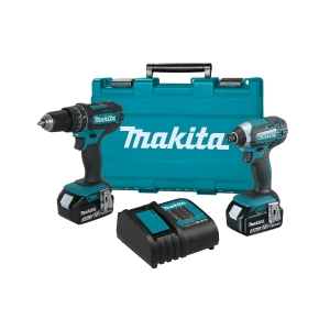 Makita DLX2131SX4 18V LXT 2-Piece Hammer Drill Driver / Impact Driver Kit