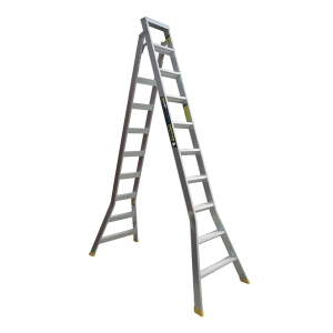 Easy Access Warthog Step/Extension Ladder 10-Step 3-5.7m