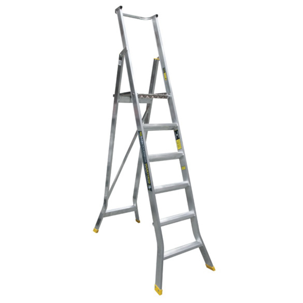 Easy Access Warthog Welded Platform Ladder 6-Step 1.69m