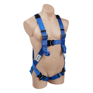 QSI SBE2KQR - Full Body Harness with Lower Chest Loops & Quick Release Buckles