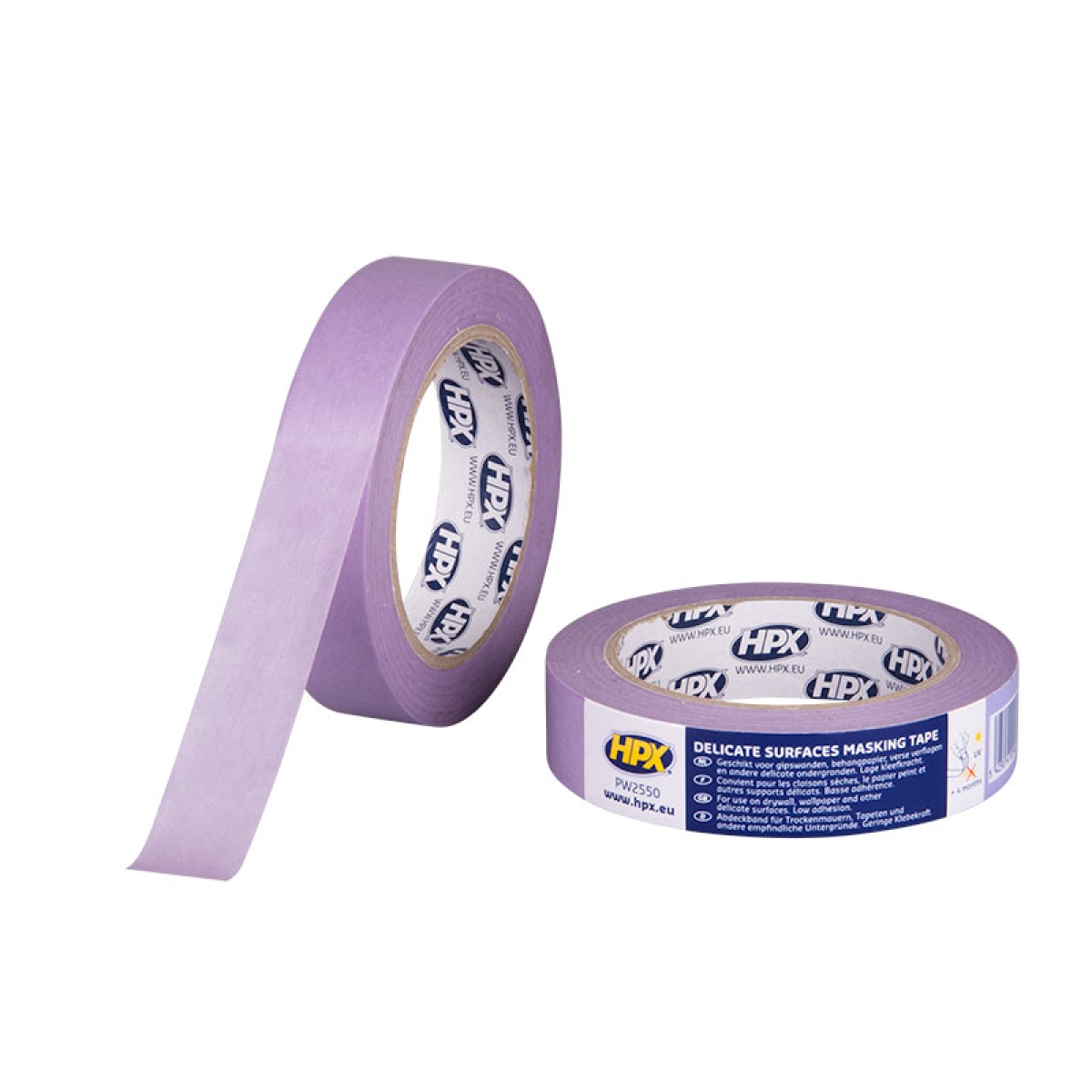 HPX 4800 Delicate Surfaces Purple Washi Masking Tape Low Tack
