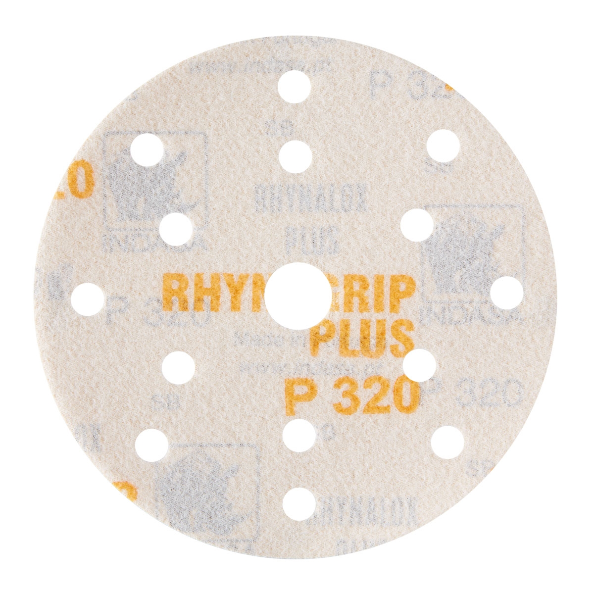 Indasa Rhynogrip Plus Line 150mm Sanding Disc 15-hole Box (50 Discs)