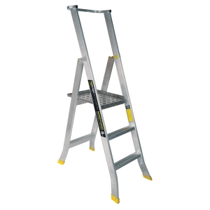 Easy Access Warthog Welded Platform Ladder 3-Step 0.85m