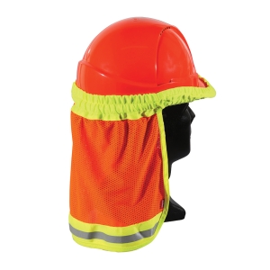 Elastic Brim with Flap for Hard Hat HHSO
