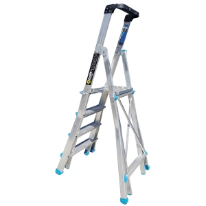 Easy Access Adjustable Platform Ladder 4-7 Step