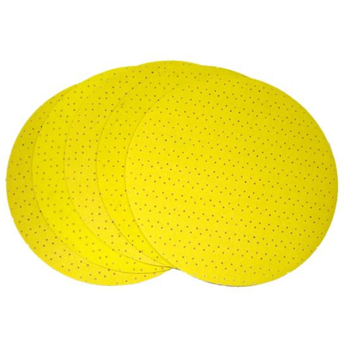 Intex Useit Yellow Sanding Disc Pads 225mm (Packets of 5 Discs)