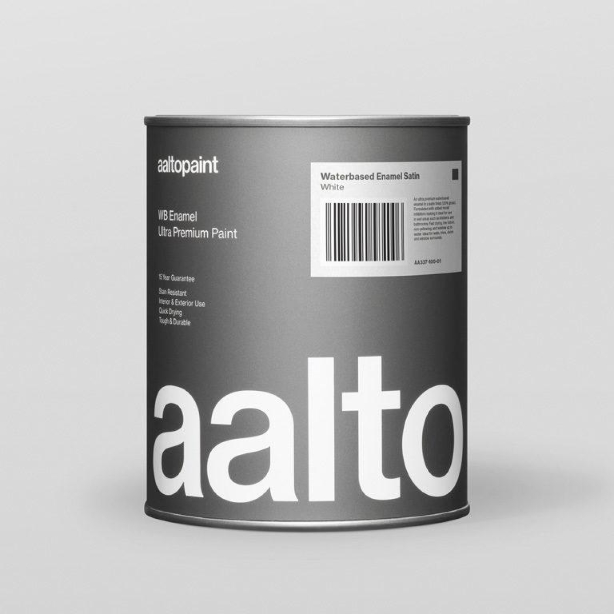 Aalto Paint Ultra Premium Waterbased Enamel Satin Kitchen and Bathroom