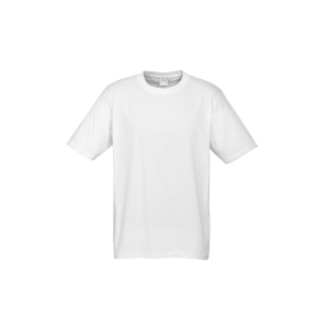 Mens Ice Short Sleeve Tee Shirt White T10012