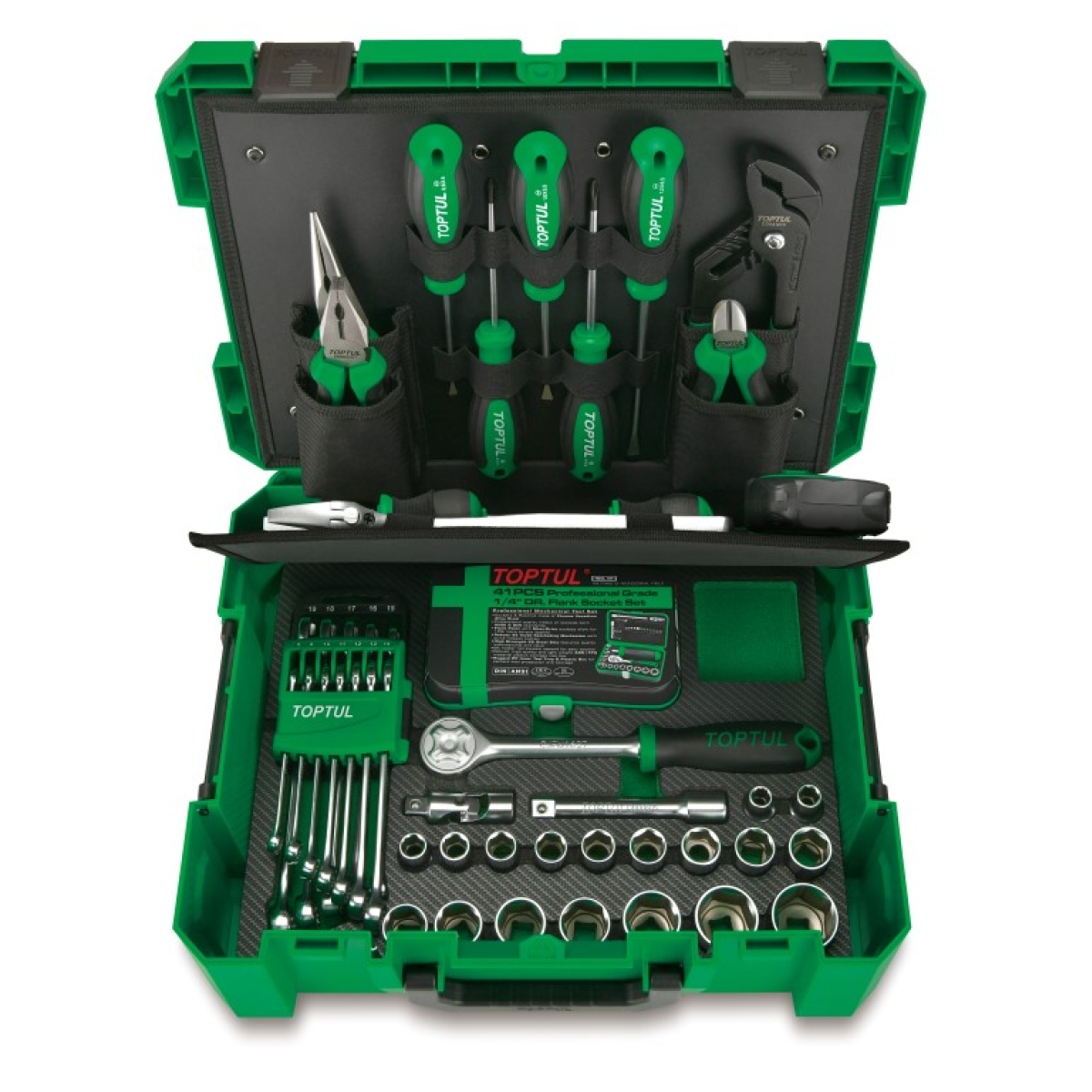 Toptul 104 Piece Professional Mechanical Tool Set (in Systainer)