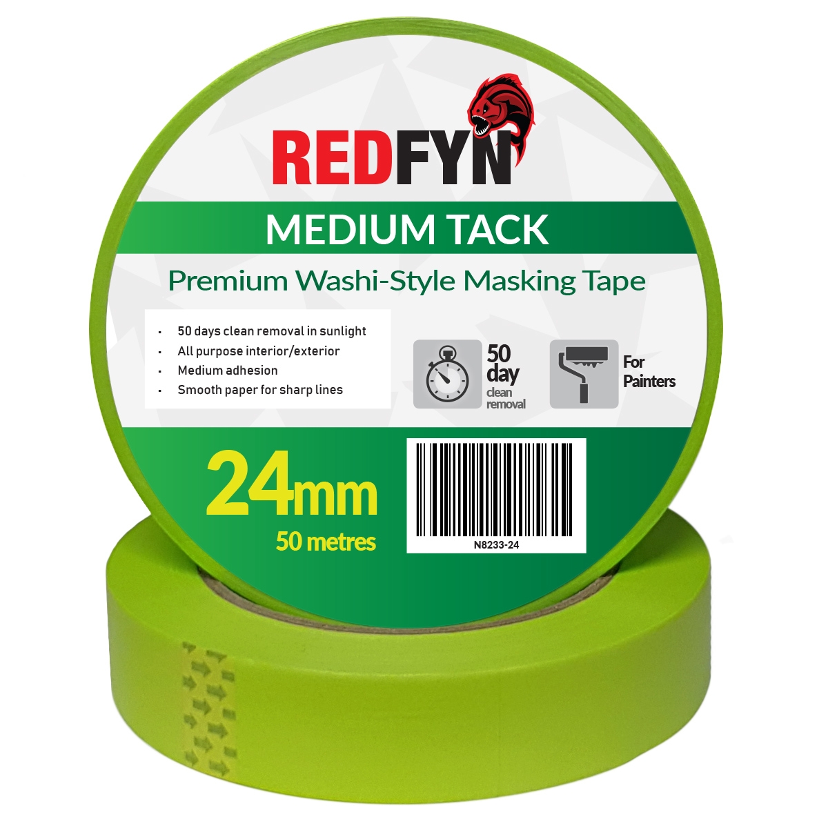 REDFYN Washi-Style Premium Masking Tape