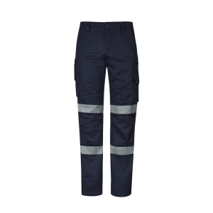 Syzmik Mens Rugged Cooling Stretch Taped Pant Navy ZP924