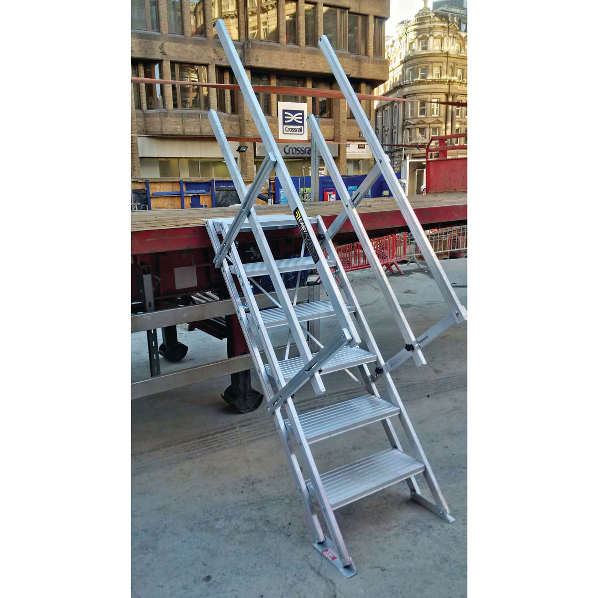 Portable Self-Levelling Aluminium AdjustaStairs Safety Stairs