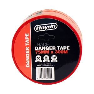Haydn Danger Tape 75mm x 300m