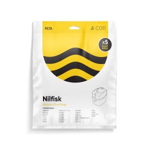 Filta Nilfisk GD/VP Series Microfibre Vacuum Cleaner Bags (5 Pack)