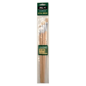 PAL Detail Fitch Brushes (4 Pack)