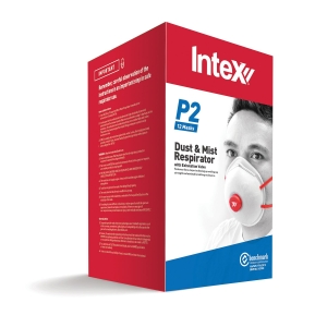 Intex P2 Dust Mask Cup Style (Pack 12)