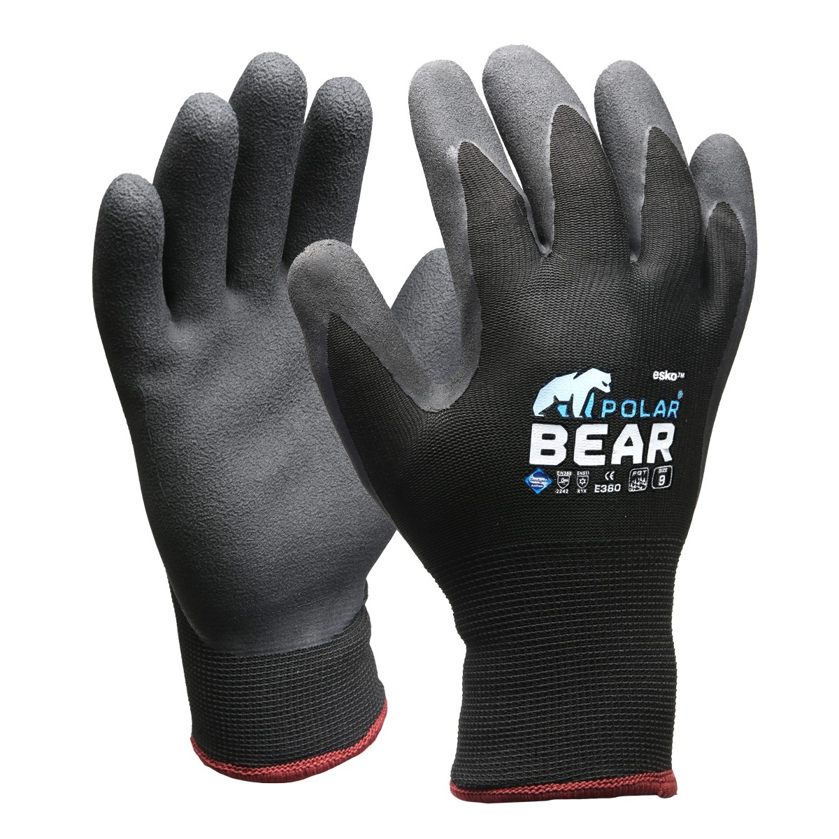 Esko Polar Bear Dual-Lined Thermal Winter Gloves