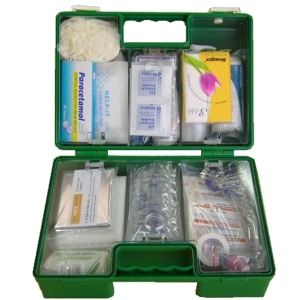 First Aid Kit 6-25 Person Plastic Box