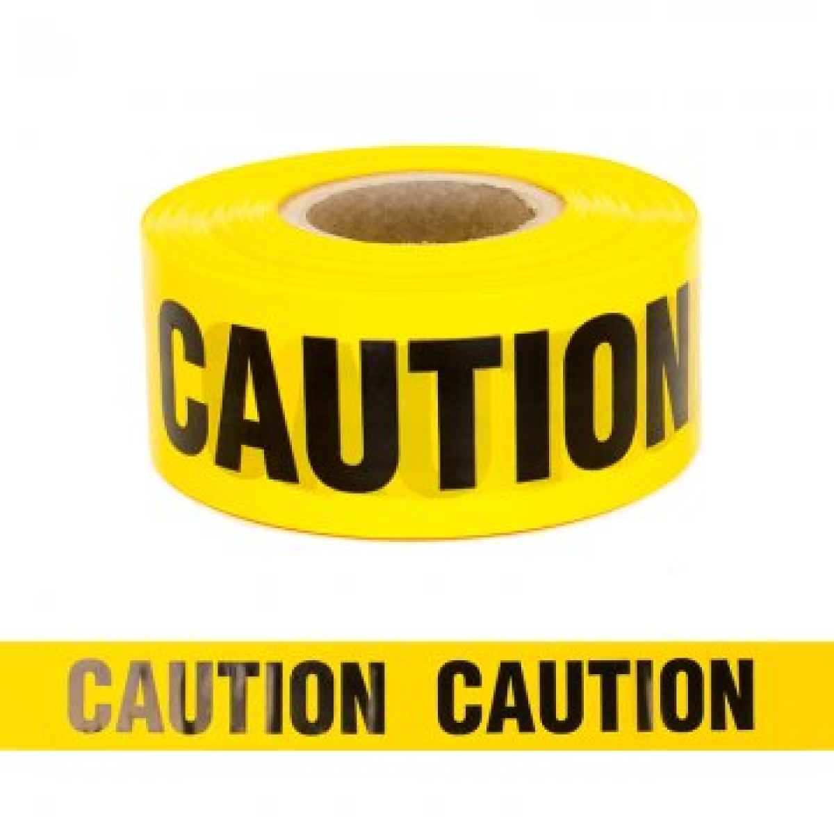Barricade Tape - Caution Yellow