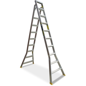 Easy Access Warthog Step/Extension Ladder 10-Step 3.0m - 5.7m