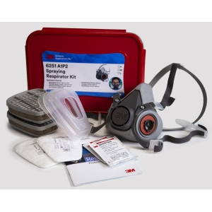 3M™ Spraying Respirator Kit 6251 A1P2 with Case