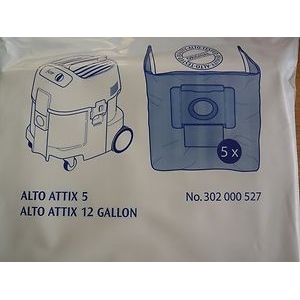 Nilfisk Alto Attix 560-21 XC Filter Vacuum Bags (Packet 5)